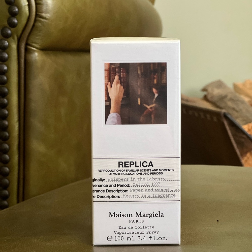 RARE NEW Maison Margiela Replica Whispers in the Library 100ml